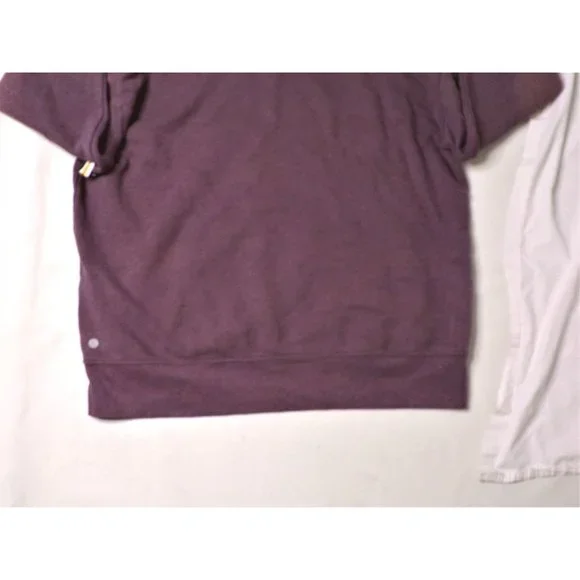 🆕ZELLA Vintage Wash Fleece Hoodie Sweatshirt Burgundy Large 12-14 - Picture 8 of 8